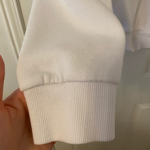 WHITE ZIP HOODIE (FILA) - Picture 2 of 3